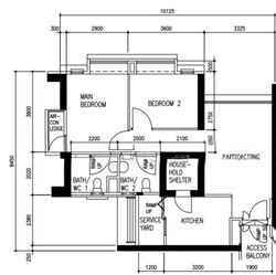 Blk 54 Havelock View (Bukit Merah), HDB 3 Rooms #517235981